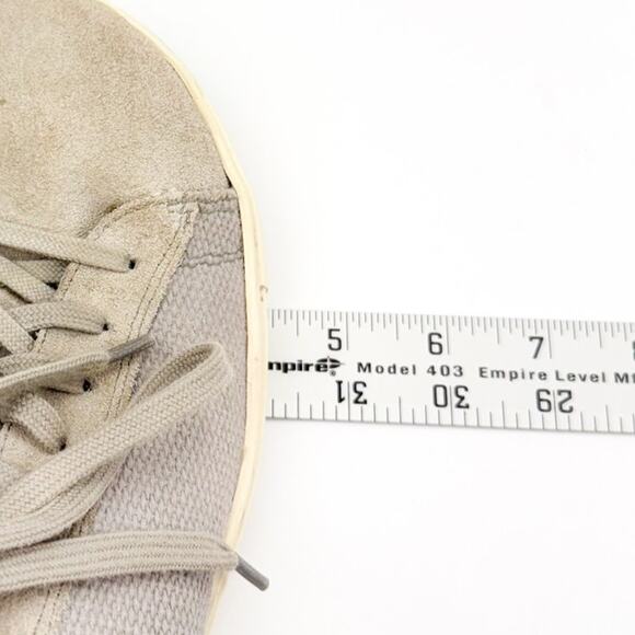 Birkenstock Bend Low Gray Canvas Suede‎ Knit Lace Up Sneakers Sz M9 W11 Comfort